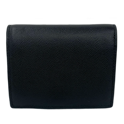 FURLA 牛床革 BELVEDERE(ベルヴェデーレ) 二つ折り財布 ブラック フルラ 【101056816007】