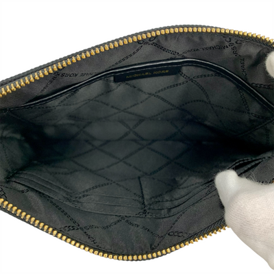 MICHAEL KORS ジップポーチ 32T1GJ6M3C ブラック マイケルコース 【101057050006】
