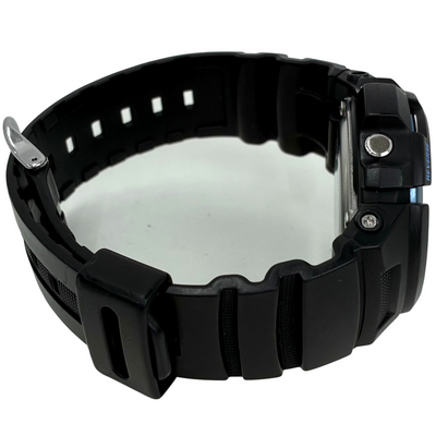 CASIO G-SHOCK FIRE PACKAGE タフソーラー電波 腕時計 AWG-M100SF-2AJR 限定モデル ブラック×ブルー 20気圧防水 カシオ 【101057459007】