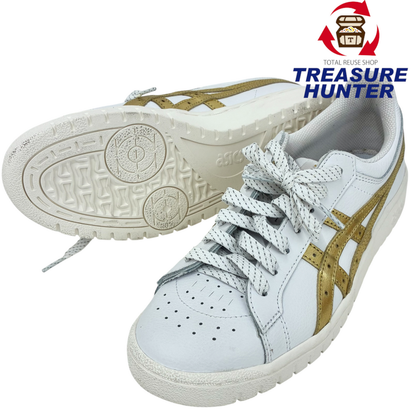 asics スニーカー GEL-PTG 1191A280 サイズ26.5cm ホワイト×ゴールド アシックス 【101057489007】