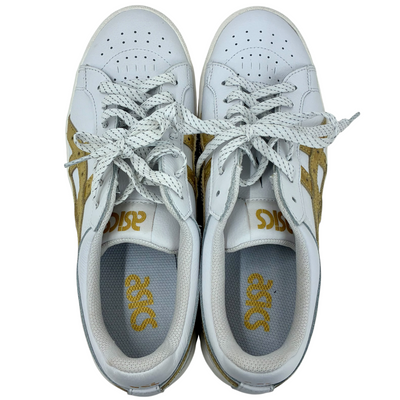 asics スニーカー GEL-PTG 1191A280 サイズ26.5cm ホワイト×ゴールド アシックス 【101057489007】