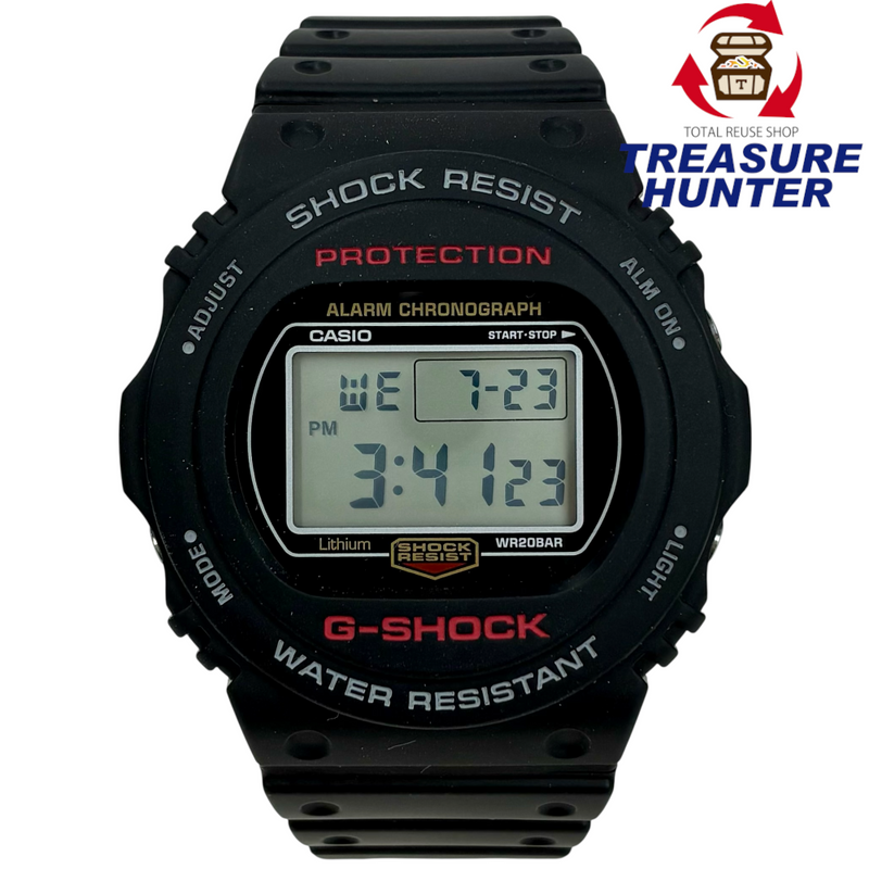 CASIO G-SHOCK クォーツ 腕時計 DW-5750E-1ER 20気圧防水 カシオ 【101057654007】