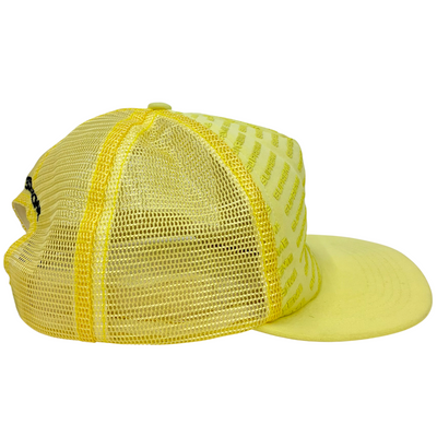Supreme Repeat Mesh Back 5-Panel イエロー18SS メッシュキャップ シュプリーム 【101057688007】