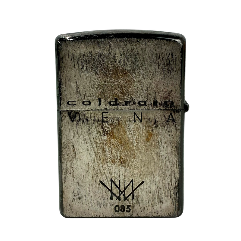 ZIPPO×coldrain LOGO 銀メッキユーズド 受注生産 2014年4月製造 ジッポー×コールドレイン 【101057863007】
