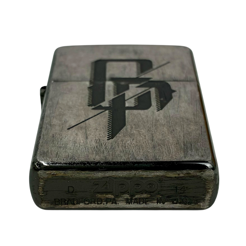ZIPPO×coldrain LOGO 銀メッキユーズド 受注生産 2014年4月製造 ジッポー×コールドレイン 【101057863007】
