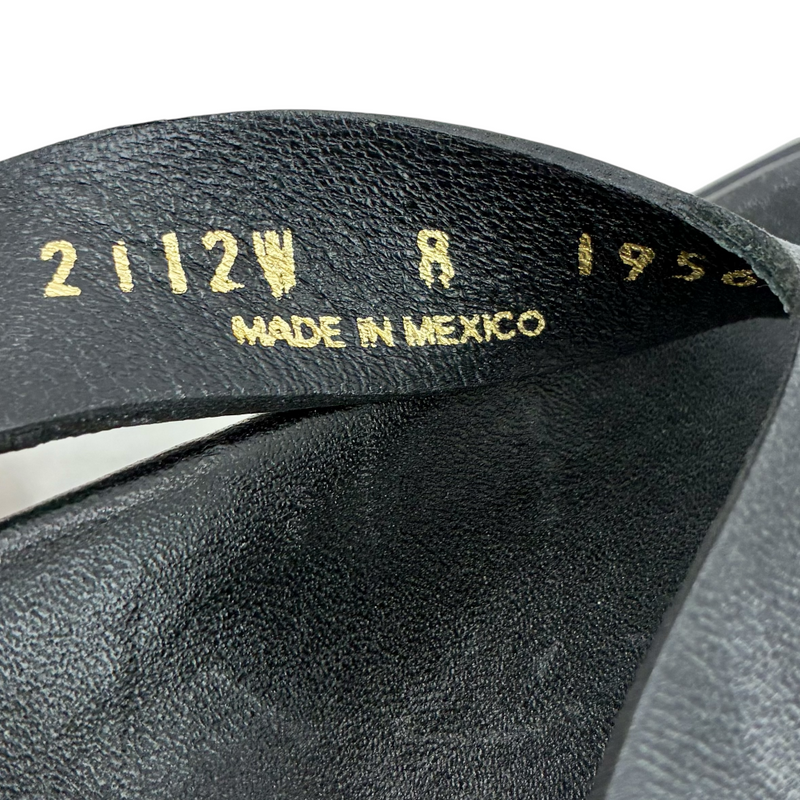 CAMINANDO トングサンダル 2112W サイズ25cm ブラック 21年SSモデル Deuxieme Classe取り扱い カミナンド 【101057911002】