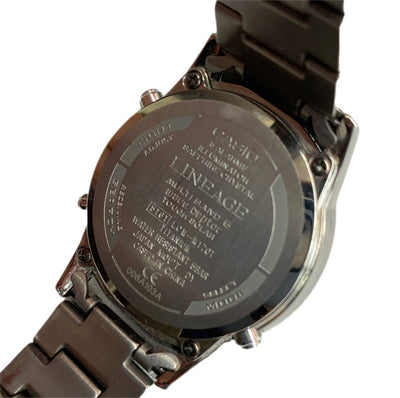 G-SHOCK 腕時計 LCW-M170T LINEAGE ソーラー電波時計 クォーツ シルバー×ホワイト文字盤  マルチバンド6 メンズ ウォッチ CASIO 【101057933005】