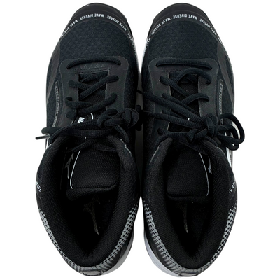 mizuno ウェーブダイバース DE2 フィットネスシューズ K1GF237409 サイズ25cm ブラック×ホワイト ミズノ 【101057973008】