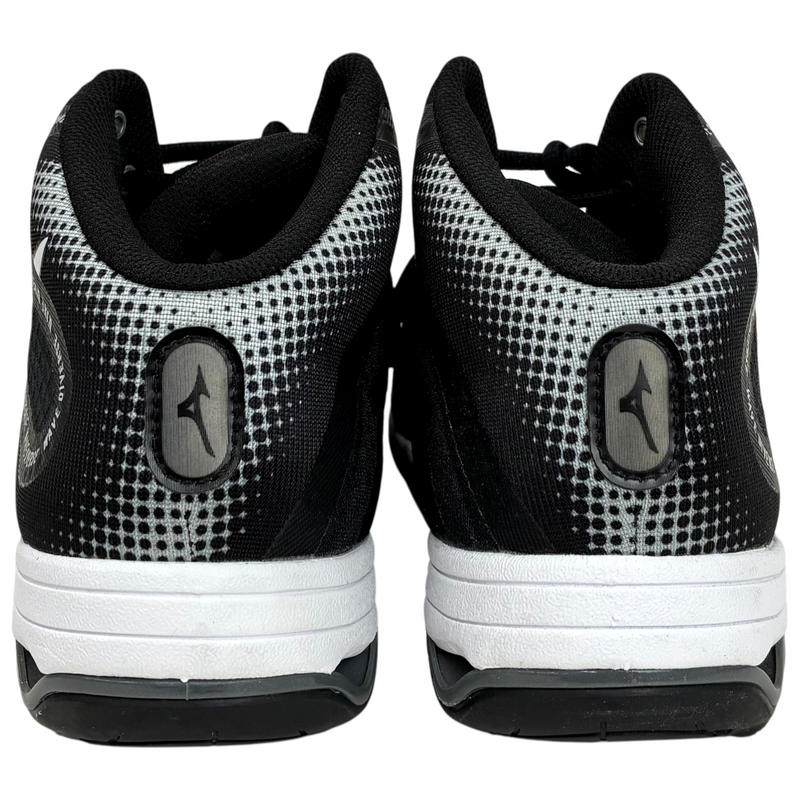 mizuno ウェーブダイバース DE2 フィットネスシューズ K1GF237409 サイズ25cm ブラック×ホワイト ミズノ 【101057973008】