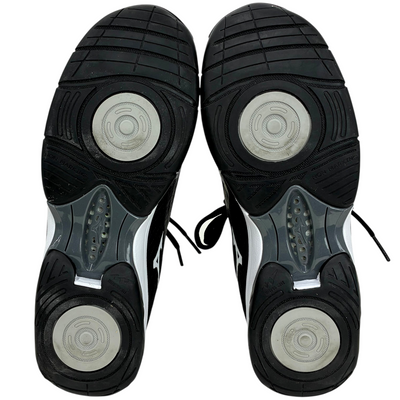 mizuno ウェーブダイバース DE2 フィットネスシューズ K1GF237409 サイズ25cm ブラック×ホワイト ミズノ 【101057973008】