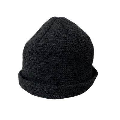 A.P.C アーペーセー ニット帽 D-TK447 ウール100% ブラック 男女兼用 帽子 【101057995001】