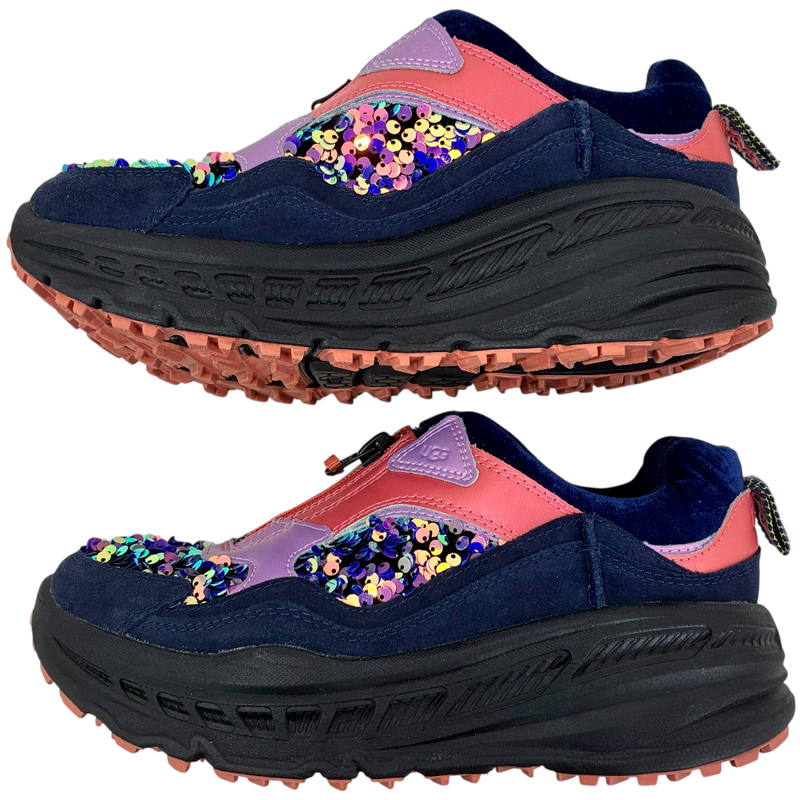UGG ZIP CA805 ZIP STELLAR SEQUIN(ジップ ステラ シークイン) 1114259 サイズ24cm マルチカラー アグ 【101058055007】