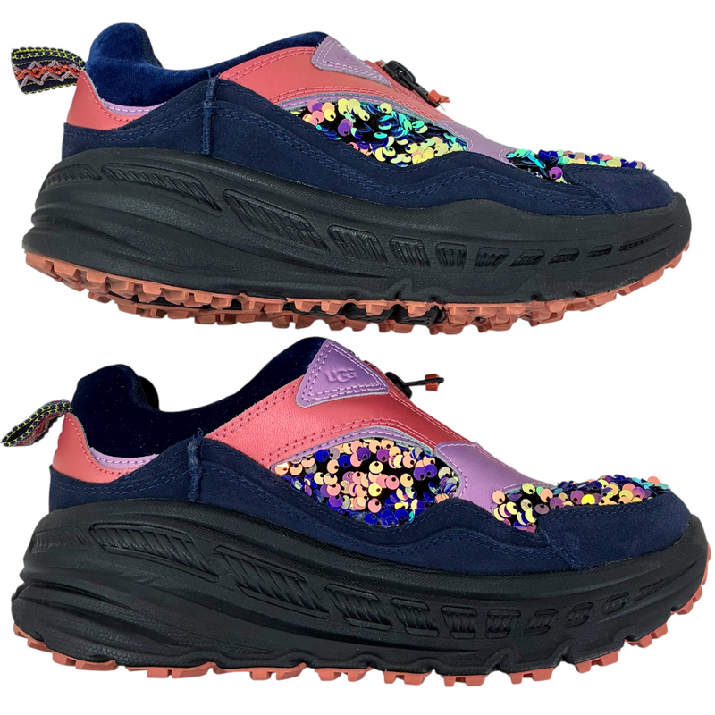 UGG ZIP CA805 ZIP STELLAR SEQUIN(ジップ ステラ シークイン) 1114259 サイズ24cm マルチカラー アグ 【101058055007】
