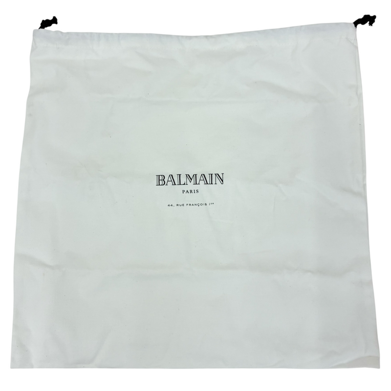BALMAIN BHRチェーンブーツ 7HA405 P053 サイズ26cm ベージュ バルマン 【101058078002】