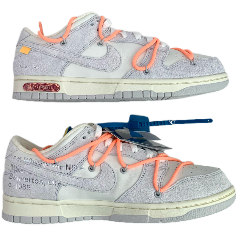 NIKE×Off-White DUNK LOW(ダンク ロー) 1 OF 50 19 DJ0950-119 The50 No.19 サイズ27.5cm 21年8月発売 ナイキ×オフホワイト 【101058108002】