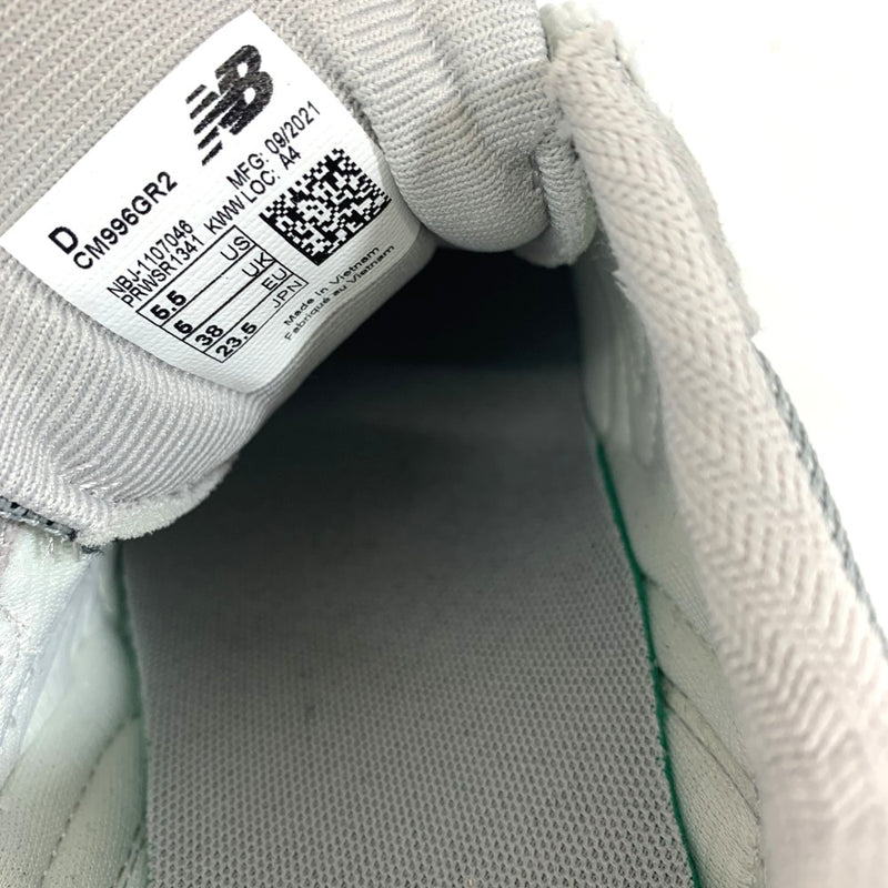 New Balance(ニューバランス)　スニーカー  23.5cm　Grey with White　CM996GR2　レディース　シューズ 【101058169003】
