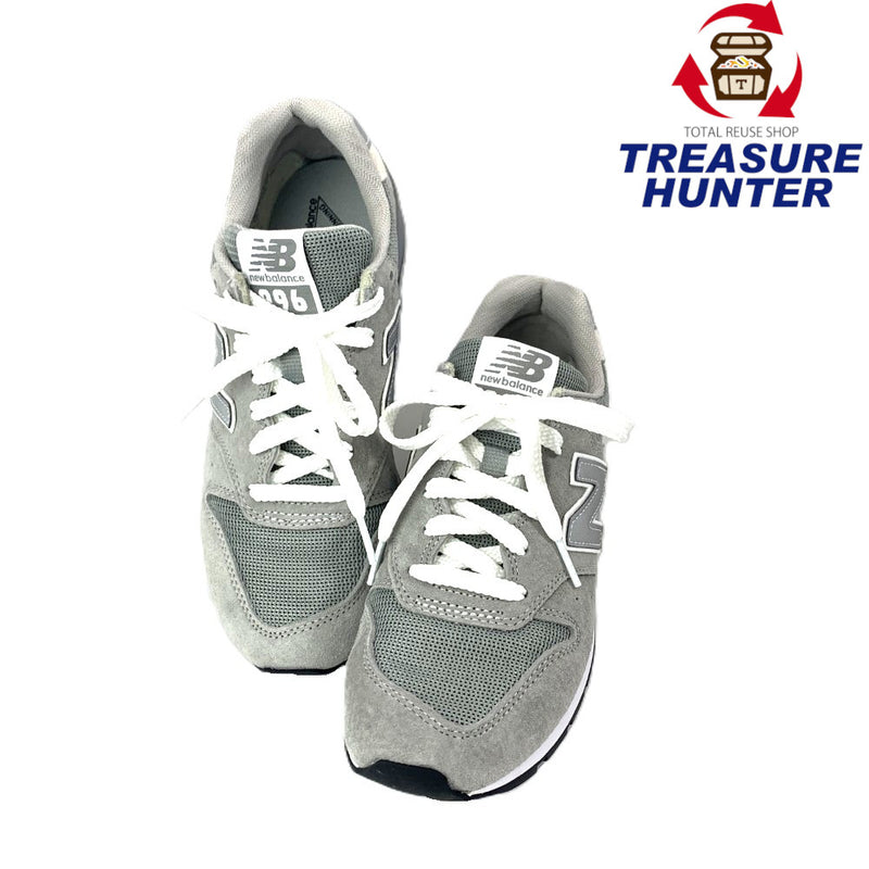 New Balance(ニューバランス)　スニーカー  23.5cm　Grey with White　CM996GR2　レディース　シューズ 【101058169003】