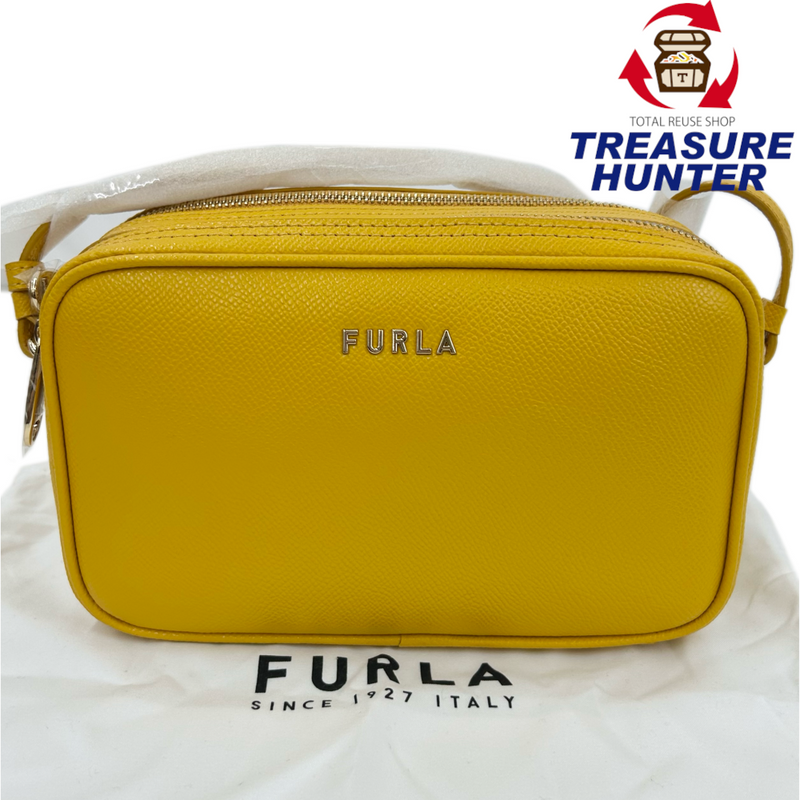 FURLA LILLI(リリー) ショルダーバッグ イエロー フルラ 【101058330007】