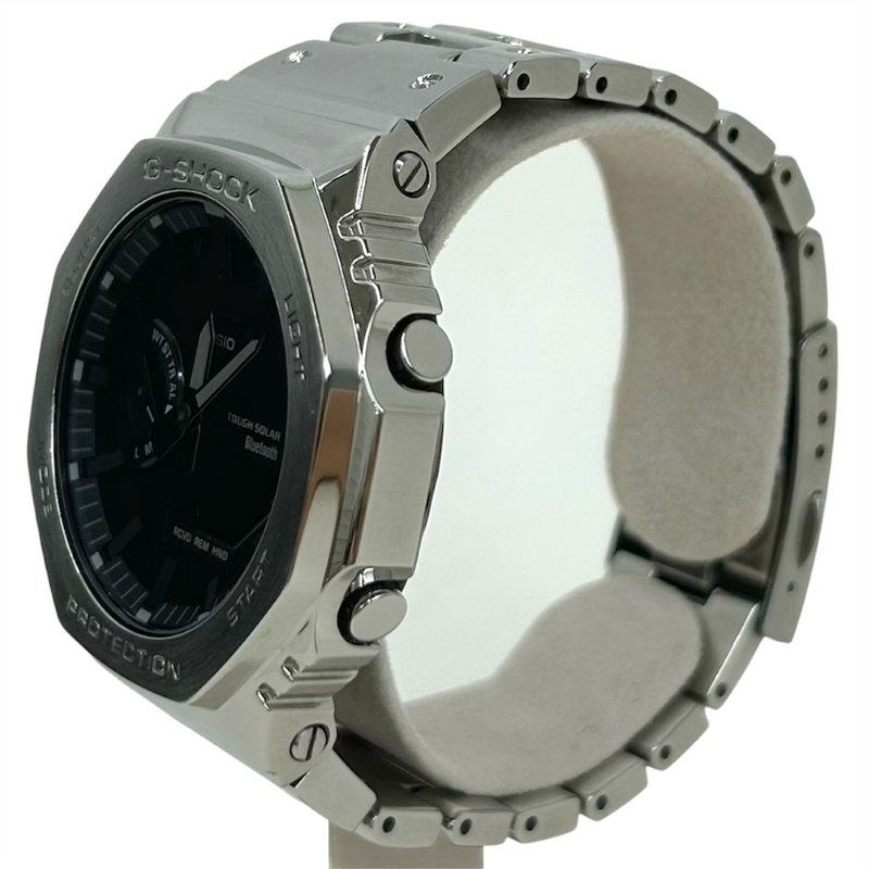 CASIO G-SHOCK フルメタル タフソーラー 腕時計 GM-B2100D-1AJF スマホリンク 20気圧防水 22年8月発売 カシオ 【101058331007】