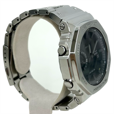 CASIO G-SHOCK フルメタル タフソーラー 腕時計 GM-B2100D-1AJF スマホリンク 20気圧防水 22年8月発売 カシオ 【101058331007】