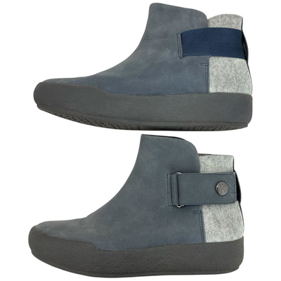 Claks×Christopher RAEBURN ショートブーツ サイズ23.5cm グレー クラークス×クリストファーレイバーン 【101058344007】