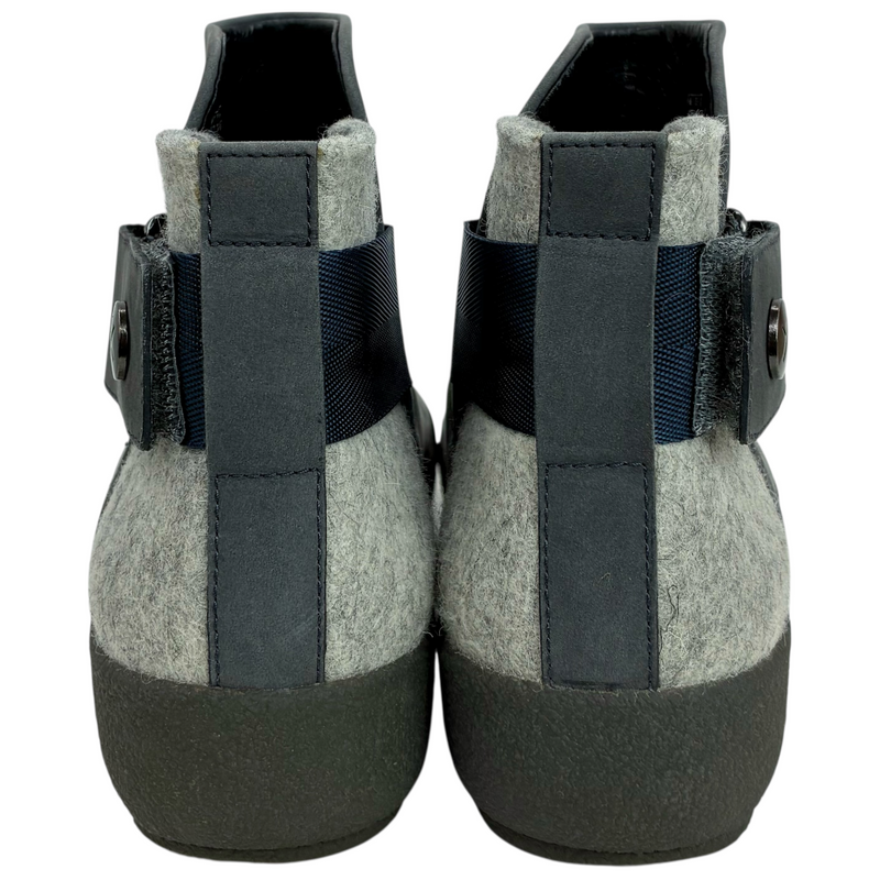 Claks×Christopher RAEBURN ショートブーツ サイズ23.5cm グレー クラークス×クリストファーレイバーン 【101058344007】