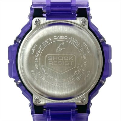 CASIO G-SHOCK JOYTOPIAシリーズ クォーツ 腕時計 DW-5900JT-6DR スケルトン パープル 20気圧防水 カシオ 【101058387007】