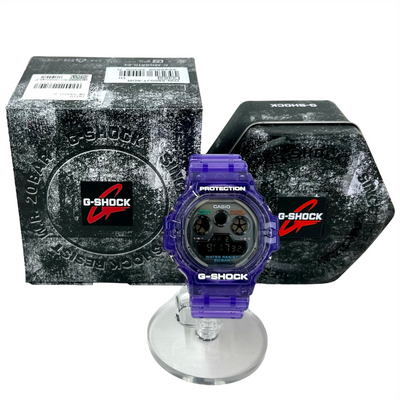CASIO G-SHOCK JOYTOPIAシリーズ クォーツ 腕時計 DW-5900JT-6DR スケルトン パープル 20気圧防水 カシオ 【101058387007】