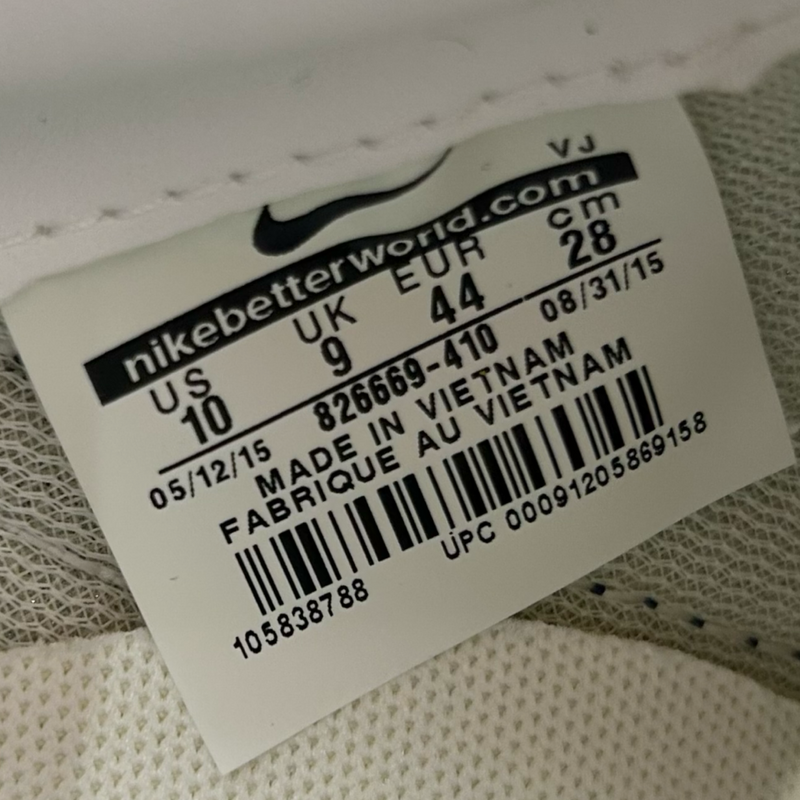NIKE×FRAGMENT Lab Roshe Daybreak(ローシ デイブレイク) 826669-410 サイズ28cm Obsidian White 16年1月発売 ナイキ×フラグメント 【101058406002】