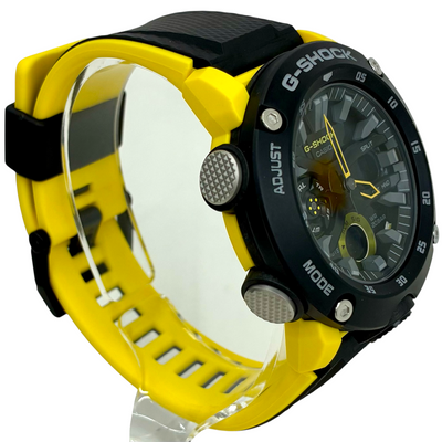 CASIO G-SHOCK カーボンコアガード構造 クォーツ 腕時計 GA-2000-1A9JF ブラック×イエロー 20気圧防水 23年12月購入 カシオ 【101058512007】