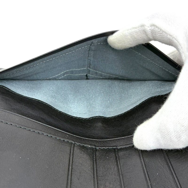 BAGGY PORT 牛革 コルフ 二つ折り長財布 ZKM-501 ブラック バギーポート 【101058676007】