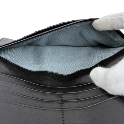 BAGGY PORT 牛革 コルフ 二つ折り長財布 ZKM-501 ブラック バギーポート 【101058676007】