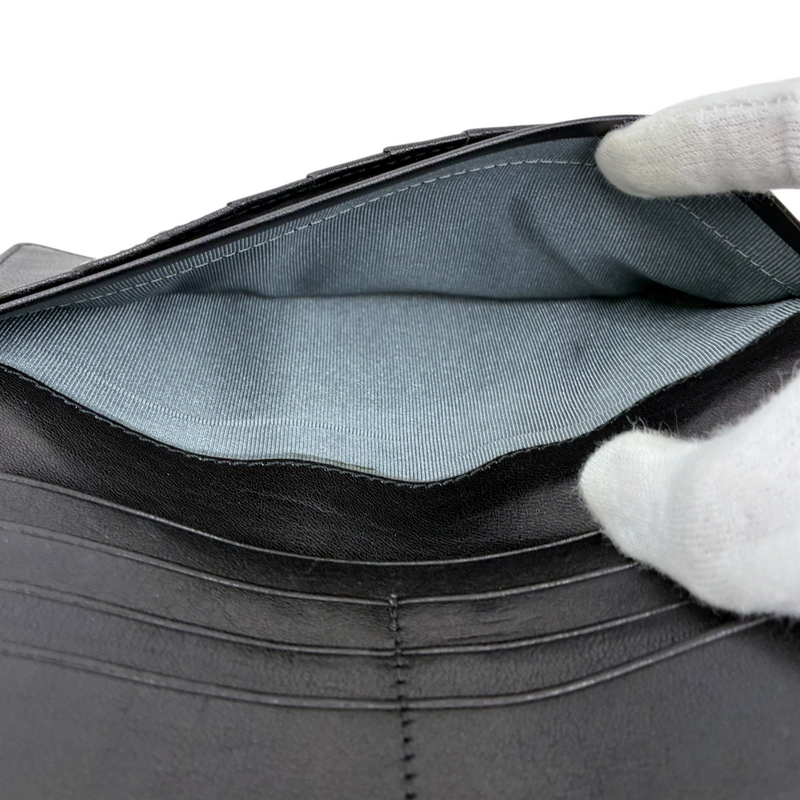 BAGGY PORT 牛革 コルフ 二つ折り長財布 ZKM-501 ブラック バギーポート 【101058676007】