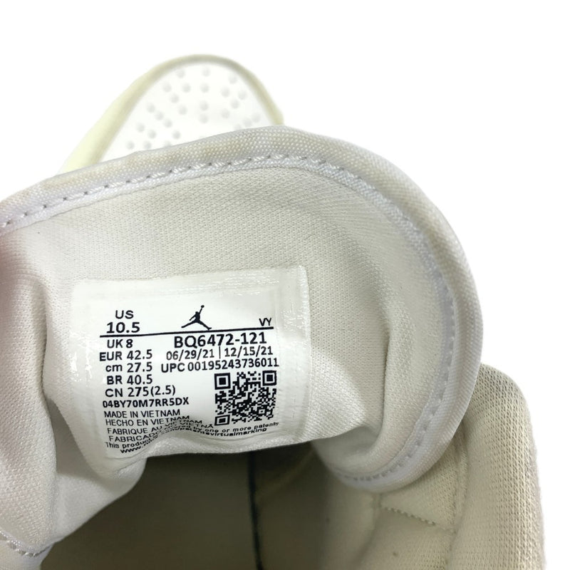 NIKE(ナイキ)　ウィメンズ エアジョーダン1 ミッド サイズ27.5cm ココナッツミルク×ブラック BQ6472-121 スニーカー シューズ 【101058808003】