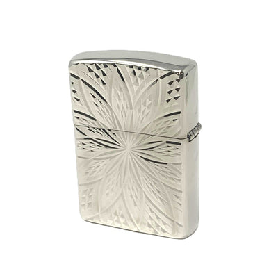 ZIPPO  アーマーケース　両面加工　シルバーカラー　箱あり 【101058816001】