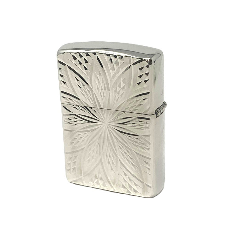ZIPPO  アーマーケース　両面加工　シルバーカラー　箱あり 【101058816001】