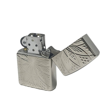 ZIPPO  アーマーケース　両面加工　シルバーカラー　箱あり 【101058816001】