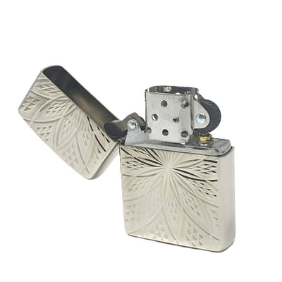 ZIPPO  アーマーケース　両面加工　シルバーカラー　箱あり 【101058816001】