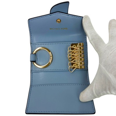 MICHAEL KORS キーケース エクストラスモール 32F1GGRN0L ブルー マイケルコース 【101058879006】