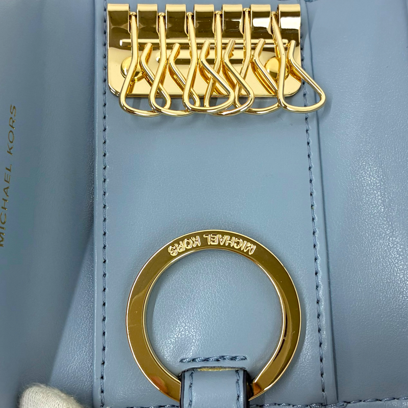 MICHAEL KORS キーケース エクストラスモール 32F1GGRN0L ブルー マイケルコース 【101058879006】