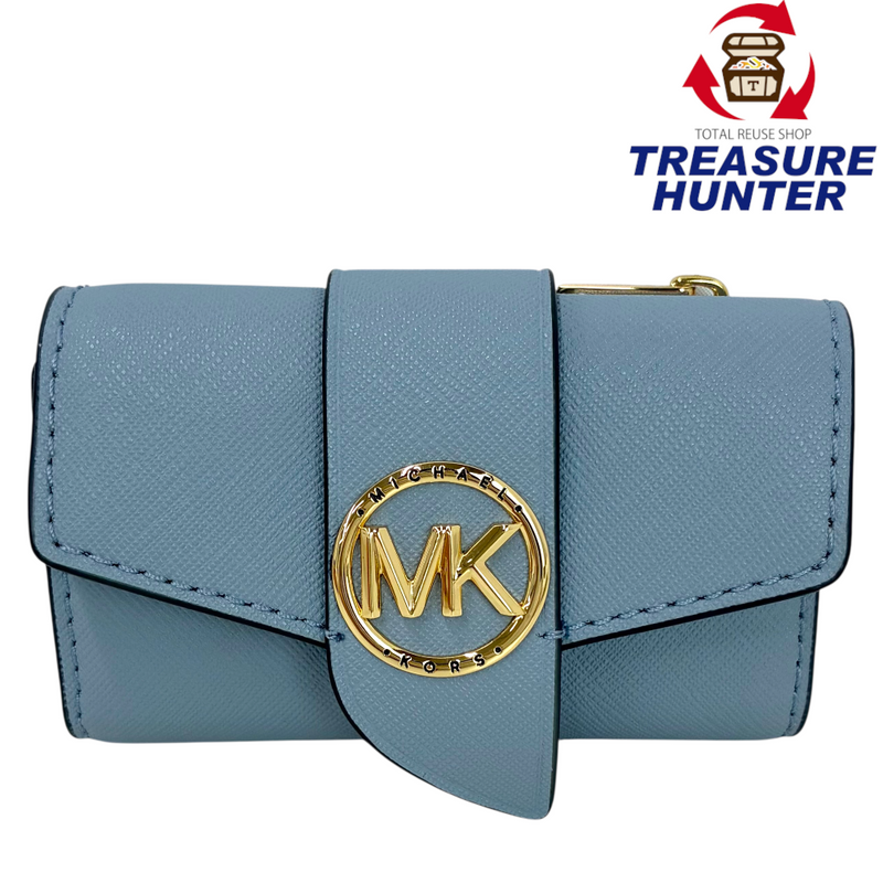 MICHAEL KORS キーケース エクストラスモール 32F1GGRN0L ブルー マイケルコース 【101058879006】