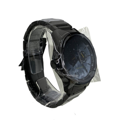 ARMANI EXCHANGE アルマーニ エクスチェンジ 腕時計 AX1738 クォーツ ブラック ステンレススチールブレスレット 未使用 メンズ ウォッチ 【101058965005】