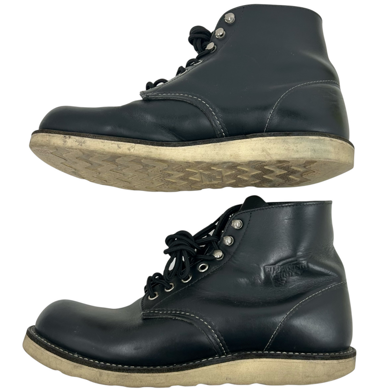 RED WING レザー ブーツ 8465 サイズ25.5cm ブラック レッドウィング 【101058973008】