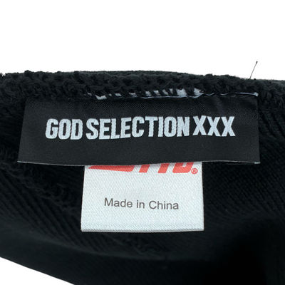 WIND AND SEA×GOD SELECTION XXX ビーニーキャップ サイズF ブラック ウィンダンシー×ゴッドセレクショントリプルエックス 【101059042007】