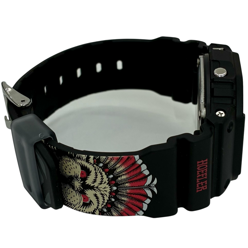 CASIO×Kelvin Hoefler×Powell Peralta G-SHOCK クォーツ 腕時計 DW-5600KH-1DR ブラック 20気圧防水 カシオ 【101059095007】