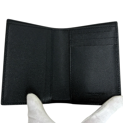 SAINT LAURENT カードウォレット 607051BTY0N1000 ブラック サンローラン 【101059109002】