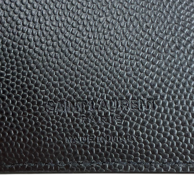 SAINT LAURENT カードウォレット 607051BTY0N1000 ブラック サンローラン 【101059109002】