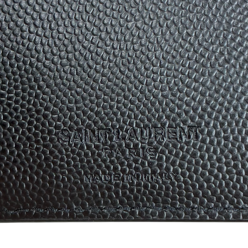 SAINT LAURENT カードウォレット 607051BTY0N1000 ブラック サンローラン 【101059109002】