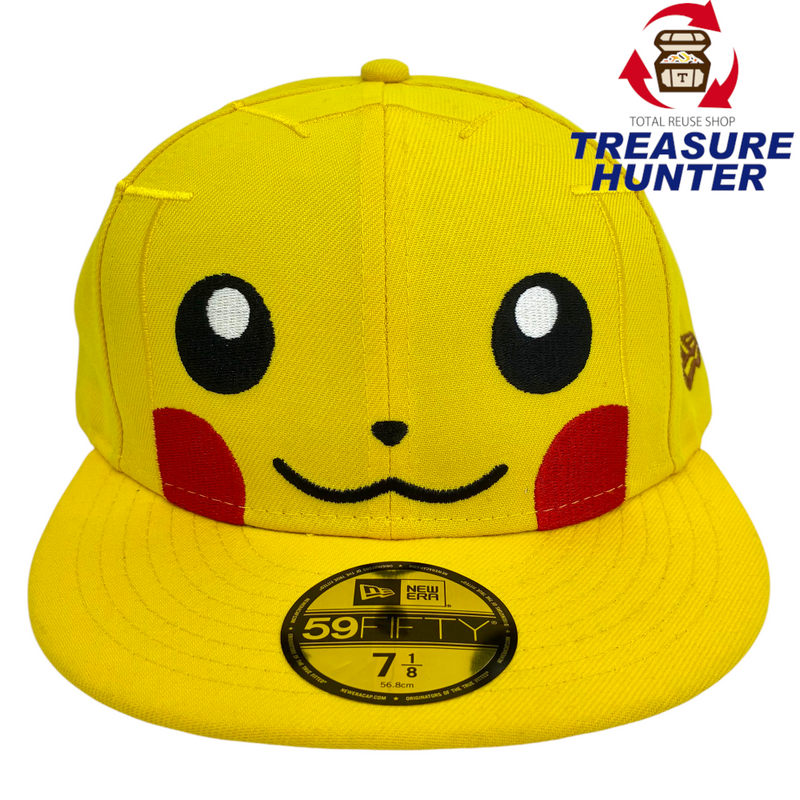 NEW ERA×Pokemon ピカチュウ キャップ サイズ7 1/8 56.8cm イエロー ニューエラ×ポケモン 【101059173007】