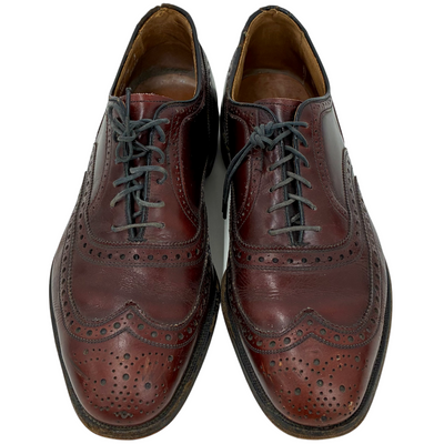 ALLEN EDMONDS マカリスター ウィングチップシューズ 6275 サイズ25cm ワイン アレンエドモンズ 【101059245008】